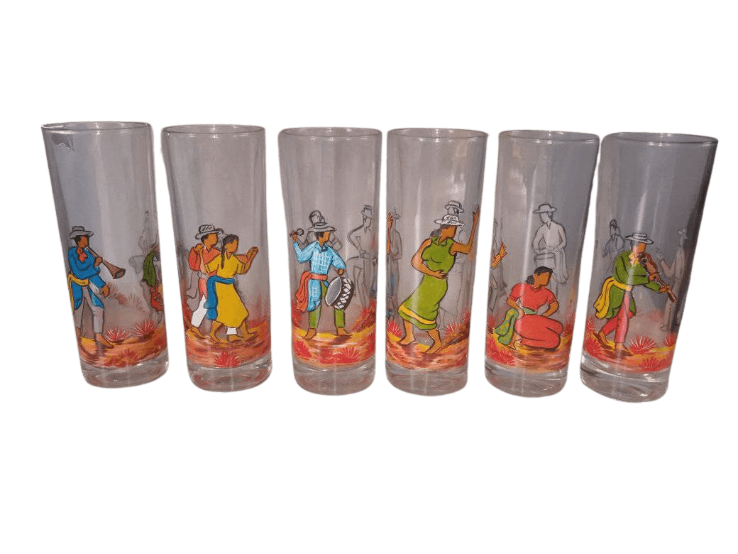 Verres transparents peints Arts Jo & Décorations