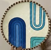 Sahafa décoration murale arches bleues Draw'iN